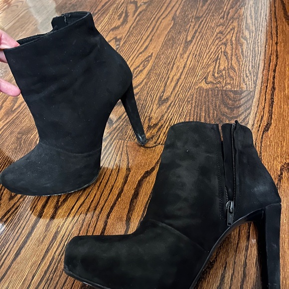 Black Heeled Booties - Picture 3 of 3